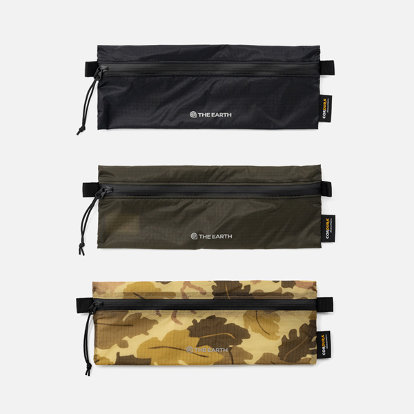 디얼스[the-Earth] 코듀라 트레일 지퍼 파우치 슬림