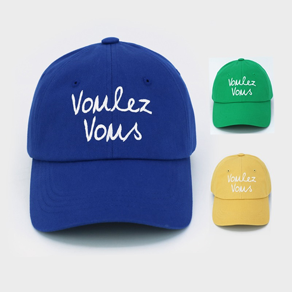 불레부[Voulez vous] 카로 컬러풀 볼캡