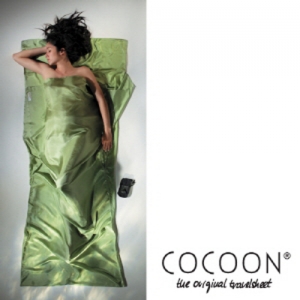 코쿤[COCOON] 인섹트 쉴드 사각라이너 - TravelSheet 100% silk, 218x90 cm, vine/IST91
