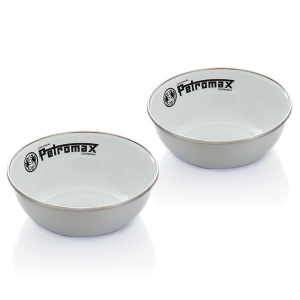 페트로막스[Petromax] 에나멜 보울 캠핑용 그릇(2개입) 화이트 / PM-PX-BOWL-W (당일발송)