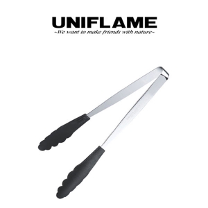 유니프레임[Uniflame] 쿠킹 집게 300 (블랙) / 665671 (당일발송)