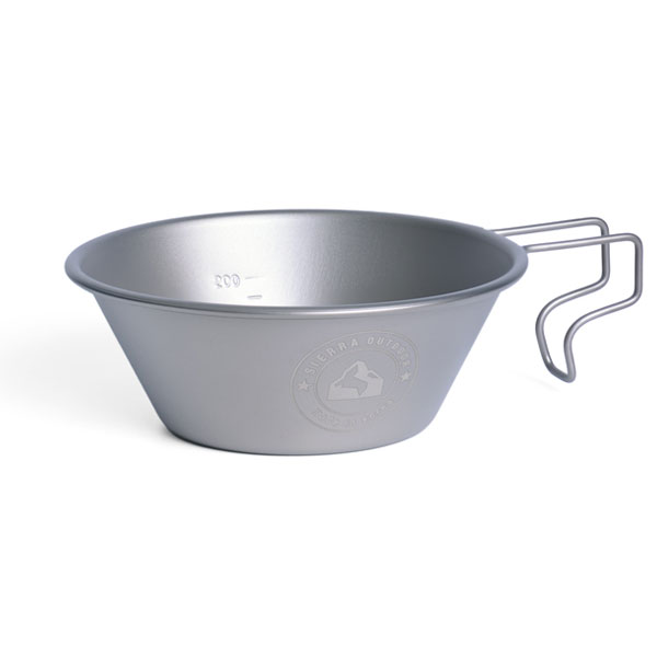 시에라아웃도어 티탄 고정형 시에라컵(L) 370ml