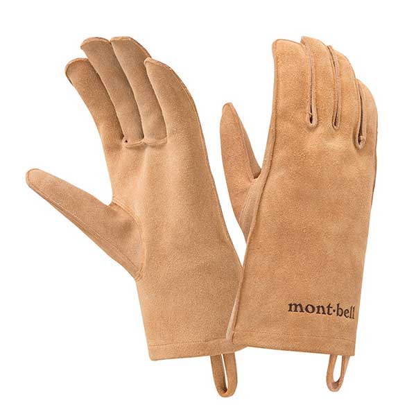 몽벨 캠프 가죽 장갑